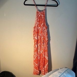 Ella moss orange dress